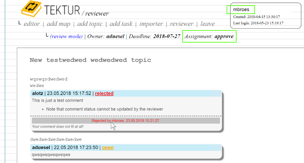 Comment State 4