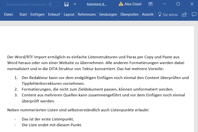 Word Import 1