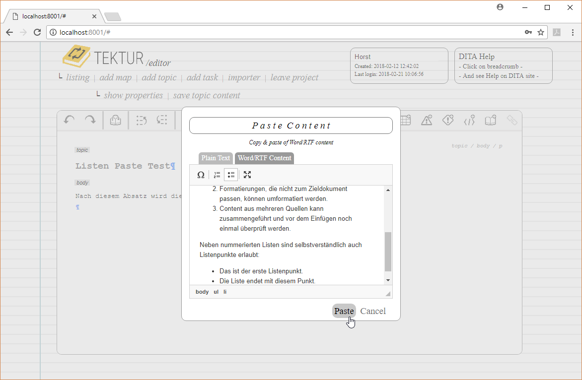 Word Import 2