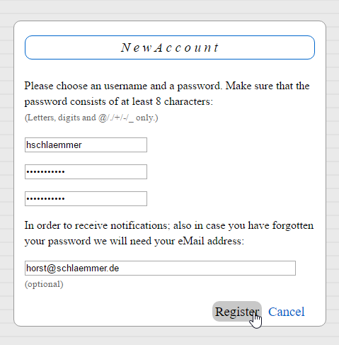 Register Horst