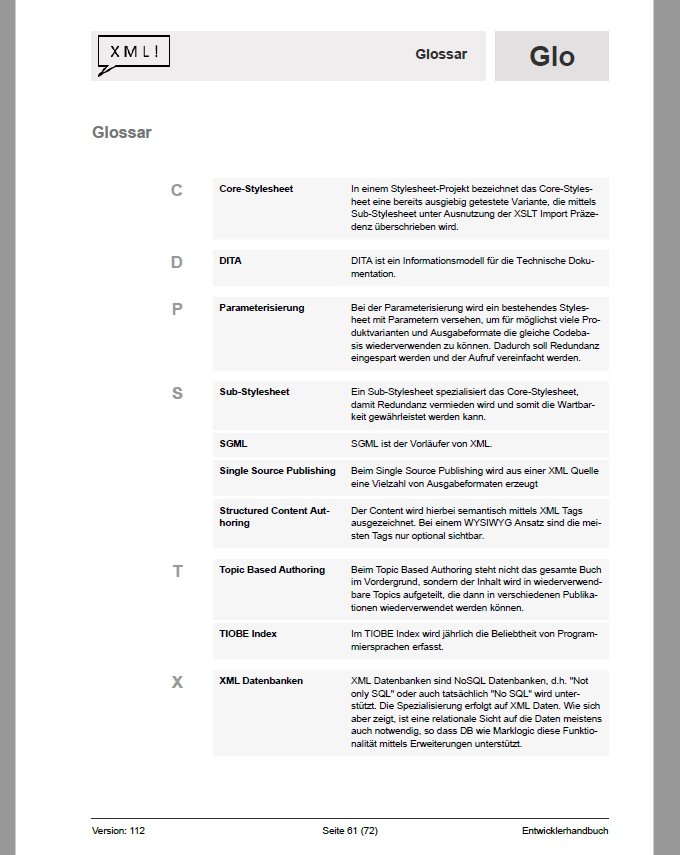 Glossary